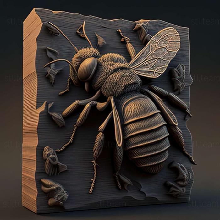 3D модель Osmia uncinata (STL)